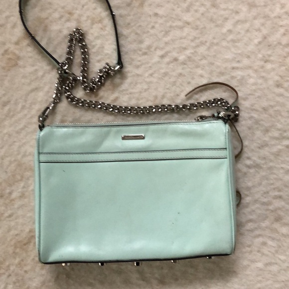 Large MAC Rebecca Minkoff Purse in Mint - Picture 5 of 7